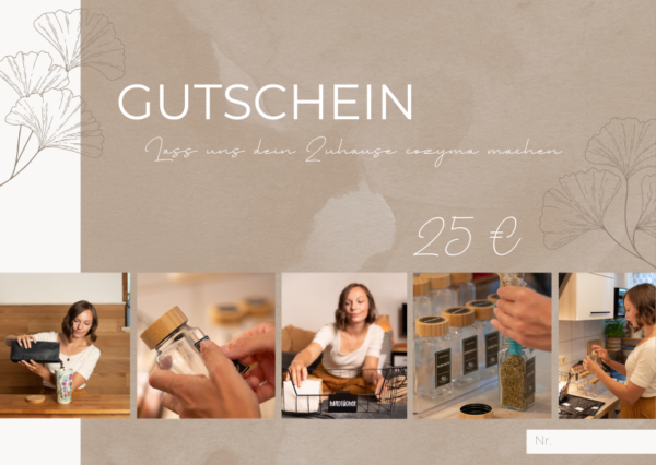Geschenkgutschein 25 €